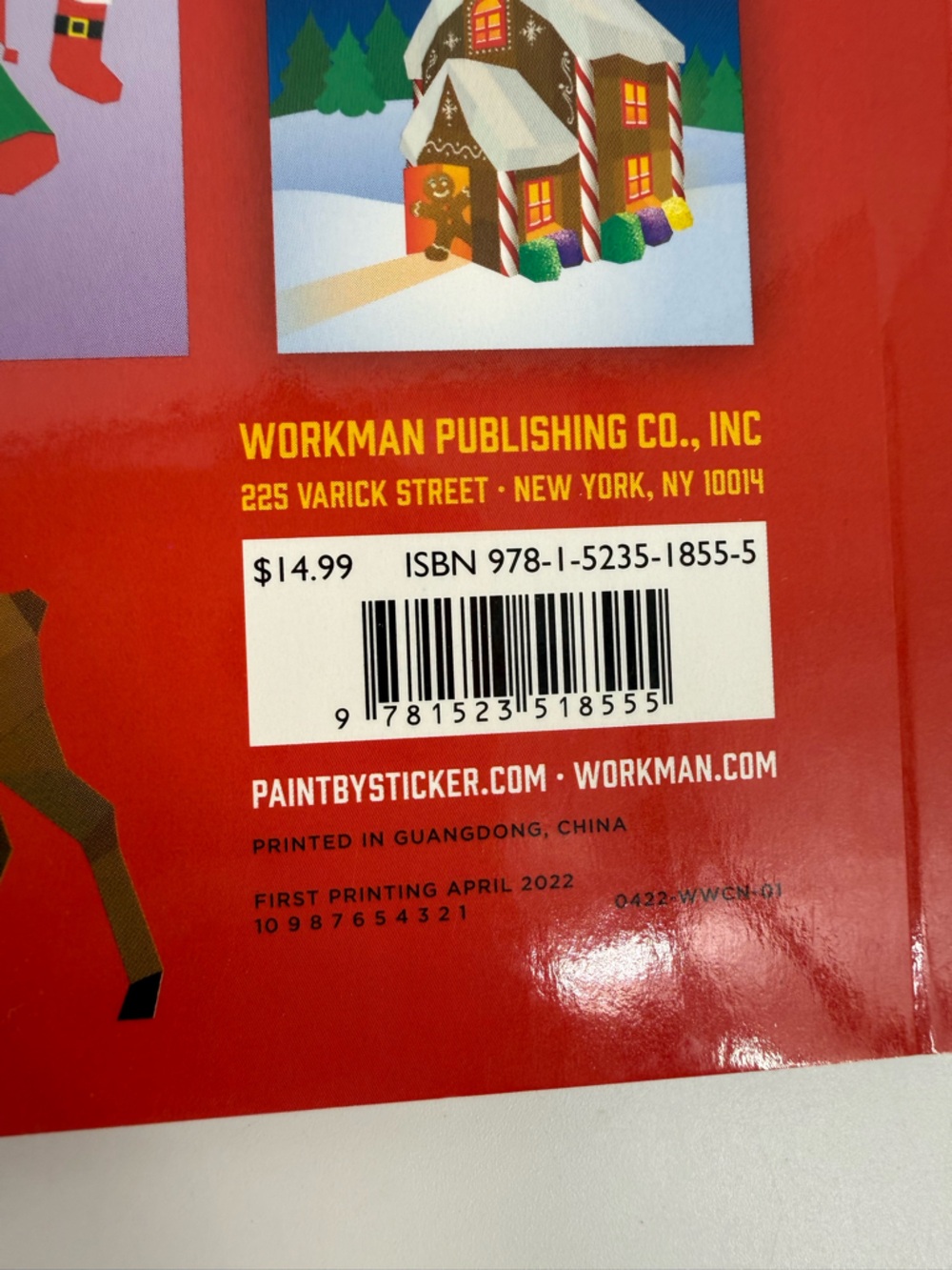 Paint By Sticker +More! Christmas Activity Book - Blue - Picture 6 of 6